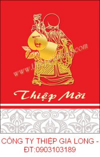 Thiệp Mời Mừng Thọ
